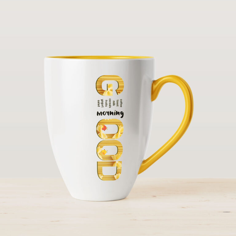 Premium White Printed Coffee Mug
